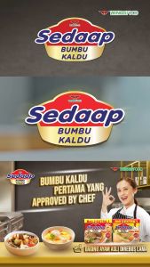 Sedaap Bumbu Kaldu Rasa Ayam / Sapi Sachet 9 Gram (isi 12 pcs + Gratis 6 pcs)