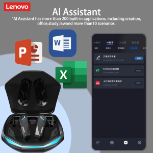 Lenovo | New Lenovo GM2 Pro AI Real-time Translation True Wireless Earphones Multiple Modes Translation Headphones AI Voice Chat Earbuds