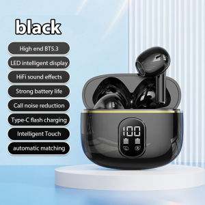Wireless Earphone HIFI Stereo Sound Bluetooth 5.3 Headphones Power Display Earbuds Noise Reduction For iPhone Samsung Headsets