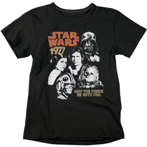 American Star Wars Peripheral Print Mens and Womens Short Sleeves 2025 Autumn Street Sports Loose Couple Comfortable T-shirt