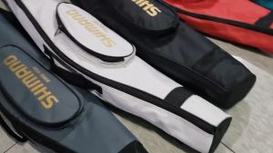 Tas pancing ransel jumbo besar panjang 60cm 80cm 100cm 120cm selempangbahu waterproof anti air murah