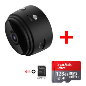 Yuci A9 low power mini HD wireless wifi surveillance camera true night vision cam pro DVR 1080P home security