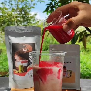 BUBUK MINUMAN 250GRAM MINUMAN KEKINIAN PREMIUM UNTUK FRANCHISE BAHAN BAKU SERBUK MINUMAN ANEKA RASA