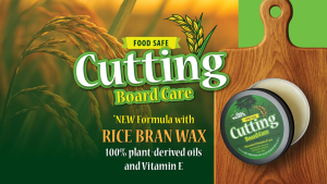 Pro Waxer Cutting Board Care Wax｜Rice Bran Wax & Plant Oils｜Food Safe