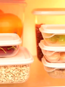 EACC - New Food Storage 17pcs set Refrigerator Kitchen Container Food Storage Box  ( GREEN ONLY )