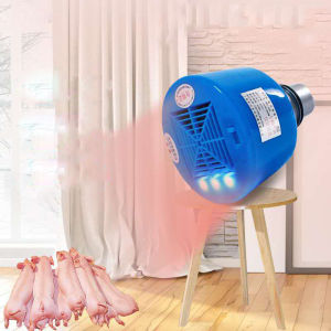 Teekland ที่ให้ความอบอุ่นแก่สัตว์ปีกโคมไฟฉนวนกันความร้อนสำหรับไก่เม่นเต่าจิ้งจกเล้าอุปกรณ์ให้ความร้อนสำหรับสัตว์ปศุสัตว์ Lampu Pemanas โคมไฟปรับระดับอุณหภูมิเครื่องมือทำสวน