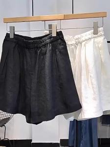 DVDK | High Waist Wide Leg Loose Fit Large Size Shorts
