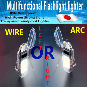 Unique Style Keychain Lighter & Mini Emergency LED Torch