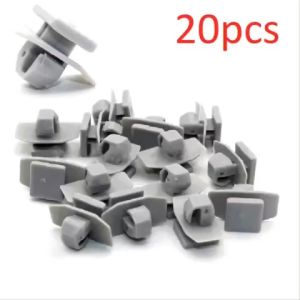 Set 20 đinh tán nhựa 7.5mm màu xám cho xe ô tô Honda Civic CR-V kẹp chốt nhựa cho xe hơi