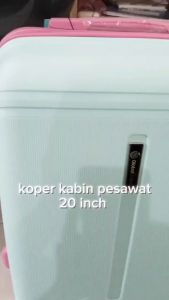 Koper Kabin 806 20 inch Koper PP Kunci Kombinasi