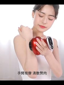 电动刮痧仪器 能家用全身经络刷按摩器 USB Rechargeable Electric Scraping Massagers 疏通仪 精油揉腹 淋巴 刮痧按摩