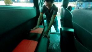 ROYALCAB V1 เบาะแค็บ Navara NP300 ปี 2014-2020 | นิสสัน นาวาร่า NP300 NISSAN เบาะรองนั่ง กระบะแคป ฟองน้ำ 2 ชั้น ลาย 6D |