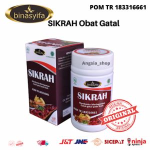 Binasyifa Herbal bpom obat gatal sikrah SIKRAH Obat Gatal -gatal Kulit Alergi Darah Kotor Mengatasi alergi gatal Mengobati kadas Mengatasi kuram Mengatasi eskim Mengatasi biduran