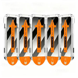 Miếng Dán Màn Hình Kính Cường Lực Bảo Mật NNBILI Dành Cho iPhone 18 17 16 Pro Max Series Với Bộ Dụng Cụ Lắp Đặt Tự Căn Chỉnh HD Chống Trầy Xước Chống Vân Tay