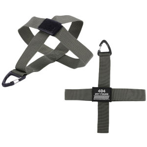 Welcomehome Camping Cutlery Cross Strap Nylon Outdoor Dinnerware Packing Strap Camping Tableware Strapping Strap for Travel Picnic