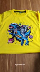 Code8.id DTF Kaos Anak Laki Laki Gambar Dinosaurus Best Seller Awan MURAH DAN TRENDY