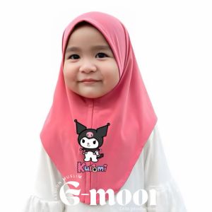 HIJAB ANAK BAYI MAURIN KUROMI 0-12 Bulan/1-2-3-4 Tahun hijab terbaru dan terlaris SYIRIA MAURIN KUROMI kerudung anak bayi terbaru
