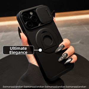 DAIMANG | Magnetic Rotating Bracket Phone Case Compatible with Multiple iPhone Models