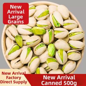 Roasted Large Pistachios 500g Salted Snack for Office and Home Bulk Pack Healthy Nuts and Seeds for Daily Consumption