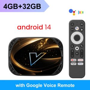 VONTAR X5 Android 14 TV Box 4GB RAM 32GB/64GB/128GB Storage Amlogic S905X5M 4K AV1 Media Player 1000M LAN Wifi6 Set Top Box