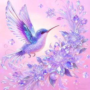 Huacan 5D DIY Diamond Painting Bird Flower Diamond Mosaic Animal New Collection 2025 Home Decor