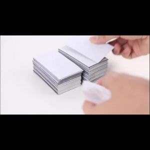 3.5x2 Inch Self-Adhesive Magnetic Sheets Durable & Flexible DIY Customizable Peel & Stick for Business Cards Craft Projects