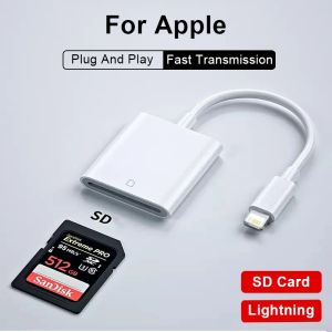 3 trong 1 SD TF Đầu Đọc thẻ cho  11 12 13 14 Pro Max Mini x XS XR 8 cộng với thẻ nhớ máy ảnh OTG adapter cho Apple