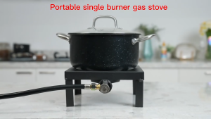 【BUY 1 TAKE 1】Heavy Duty Single/Double Burner Gas Stove Cast Iron Portable Outdoor Camping Stove Dual Burners Propane Gas Stoves LPG Hiking BBQ Cooker Household Energy Saving Desktop Furnace