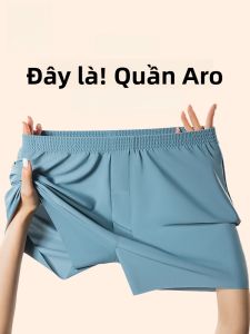 MiiOW | Quần lót nam Ice Silk Smooth Sensation Quần đùi lưng vừa quần đùi nam phong cách mới 2025 Quần lót nam Ice Silk