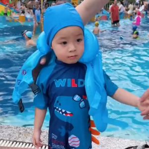 Áo Phao Cho Bé Bảo Hành 12 Tháng Áo Phao Cho Trẻ Tập Bơi Tiện Dụng Dành Cho Bé 3-6 tuổi(<30 kg) Cleacco APCB Boro Sport