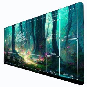 Bandai | MTG Playmat Lớn Chống Trơn Trượt Magic Mouse Pad Cho Trò Chơi Thẻ Máy Tính Sử Dụng Văn Phòng DTCG CCG RPG Thẻ Giao Dịch Trò Chơi Thảm