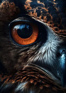 Bandai | Wildlife Tiger Lion Eye Oil Painting by Number Kit DIY for Adults Canvas Animal Closeup Wall Art Home Decor Gift