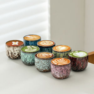 Ceramic Coffee Cup Italian Style Concentrated Coffee Cup Home Use Japanese White Single Cup Fragrance Cup Creative Ceramic Cup