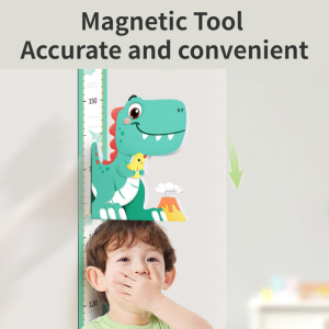 Kid Height Wall Sticker Kid Height Growth Chart Measure Wall Sticker Magnetic 3D Removeable Wall Sticker