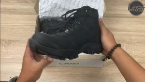 Sepatu Safety Boots Pria Safety Touring Bikers Lavio Thief Terlaris Ujung Besi
