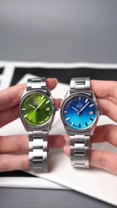 [Gnomon Watches] Orient Mechanical Contemporary Stretto Date Green Ltd Ed RA-AC0R05E