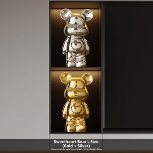 MEIWEISI | Luxury High-End TV Cabinet Niche Decorations