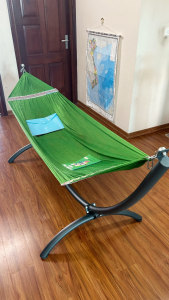 VÕNG BÁN NGUYỆT Tuấn Ý khung thép mạ kẽm sơn tĩnh điện siêu bền nằm nghỉ ngơi thư giãn