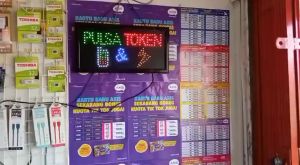 SALE PAPAN LED HP PULSA PLN P049 TERMURAH SEONLINE