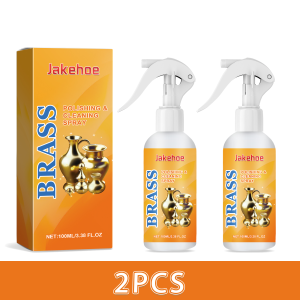 Brass Polishing Cleaning Spray Restores Brass Surface Gloss Decontamination Polishing Brilliant Maintenance Brass Care Spray