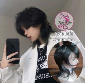 wig Pria model srigala / wig cwo keren / rambut palsu cwo gondrong