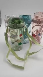 Botol Minum SELIYA Tempat Minum Anak Ada Sedotan 7306 BPA FREE Kapasitas 650ml