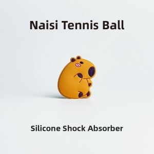 Shock Absorption Cute Tennis Racket Vibration Dampener Silicone