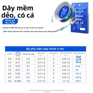 WEITUOSEN | Dây Câu Cá Bền và Dẻo