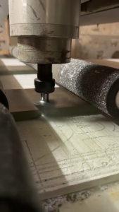 Mũi phay uốn cong gỗ CNC soi bo cong 90 độ Gỗ MDF gỗ Công Nghiệp Chuôi Cốt 12.7mm