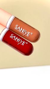 SANIYE Matte Lipstik Mini Kapsul Series Waterproof Transferproof Ringan Pigmentasi Tinggi 12 Warna Produk L1135