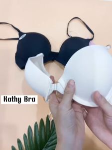 B21 Áo Ngực Cài Trước Trơn KATHY BRA Đệm Mút Dày 2.5cm Nâng Ngực Có Gọng Màu Thông Dụng