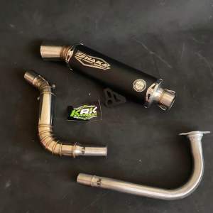 Knalpot Samlong ORIGINAL SHAKA cocok untuk semua jenis motor matic