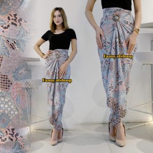 Rok lilit bawahan kebaya wanita rok lilit batik rok lilit wisuda rok kekinian motif kejora