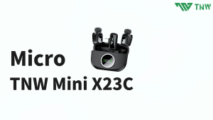 TNW X23C Mini Không dây Micro Cài áo Siêu nhỏ Thay đổi giọng nói Mic Cắm và chạy Livestream Vlog